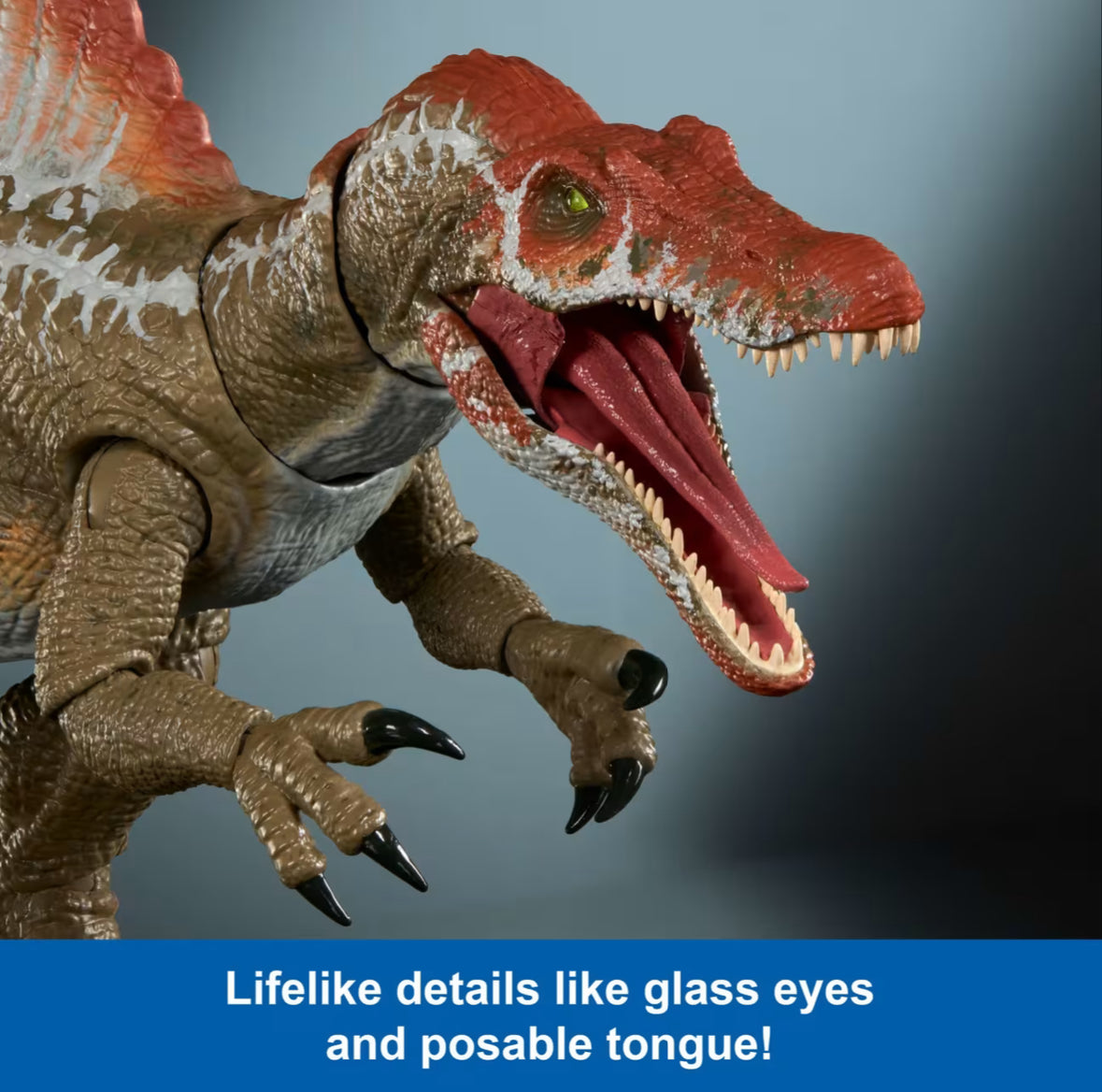 Jurassic World Park 3 Hammond Collection Spinosaurus True FX Mattel In Hand NEW